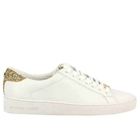 witte michael kors sneakers|Michael Kors white designer sneakers.